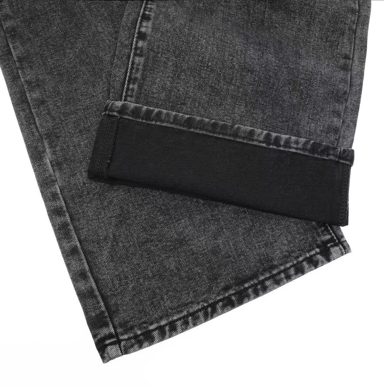 Avora Lyon | Jean ample avec broderie nœud