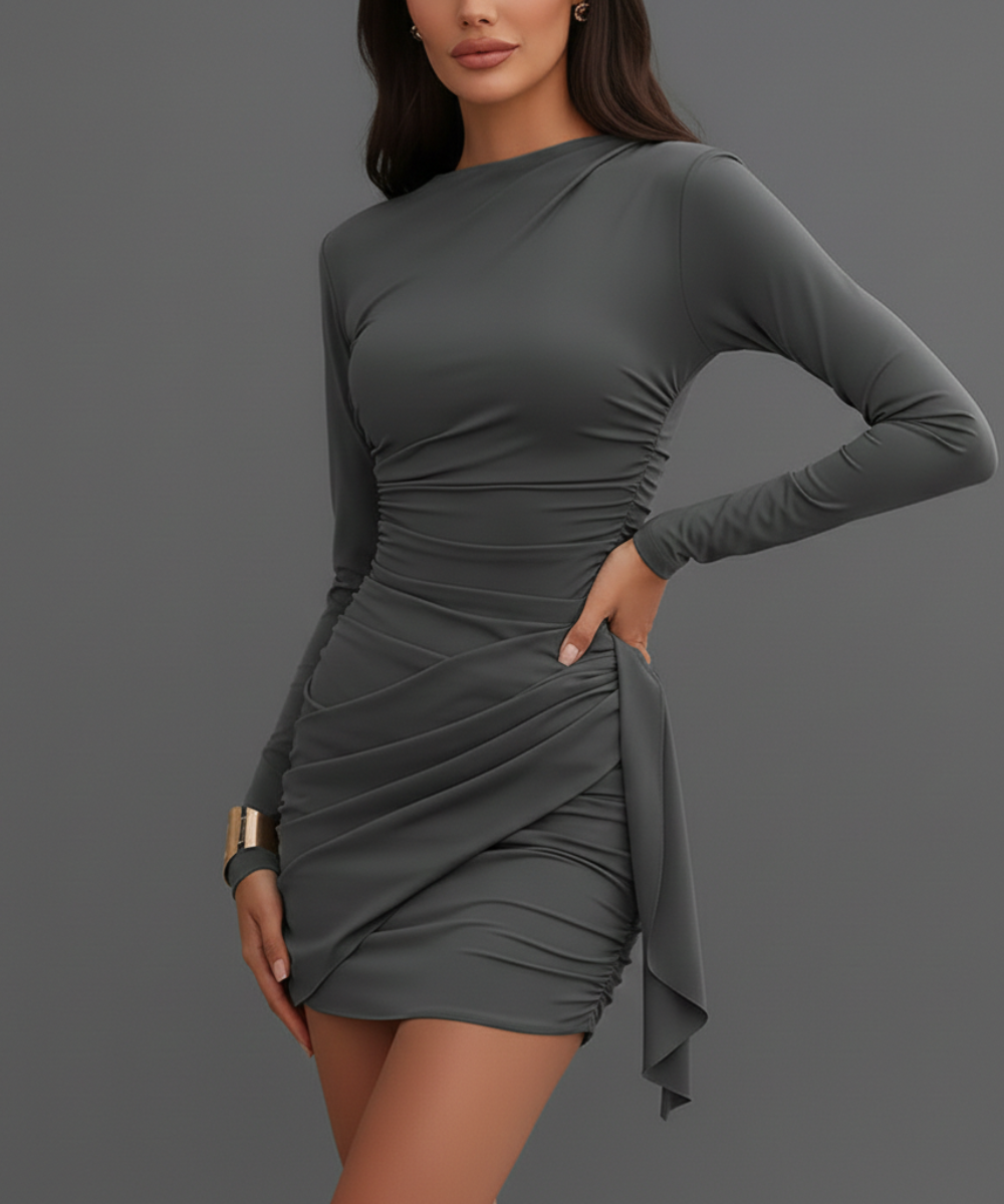 Avora Lyon | Robe élégante à manches longues