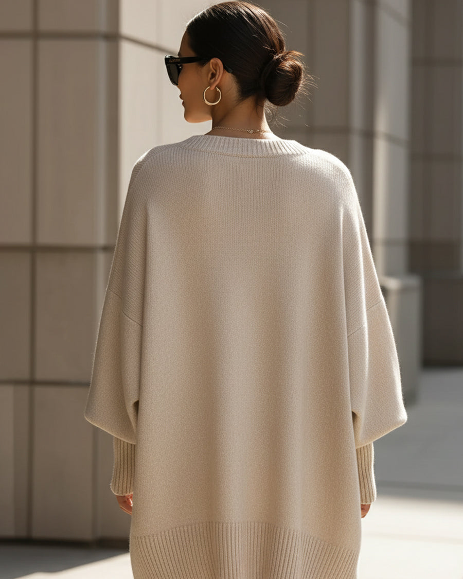Avora Lyon | Pull Raffiné en Laine Mélangée