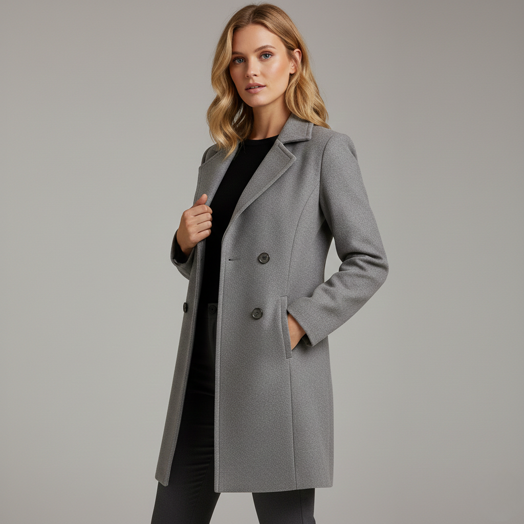 Avora Lyon | Manteau long élégant et intemporel