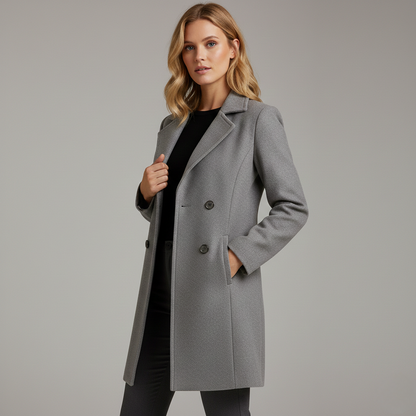 Avora Lyon | Manteau long élégant et intemporel