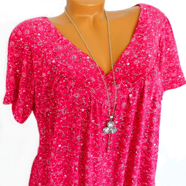 Avora Lyon | T-shirt Flora à col en V