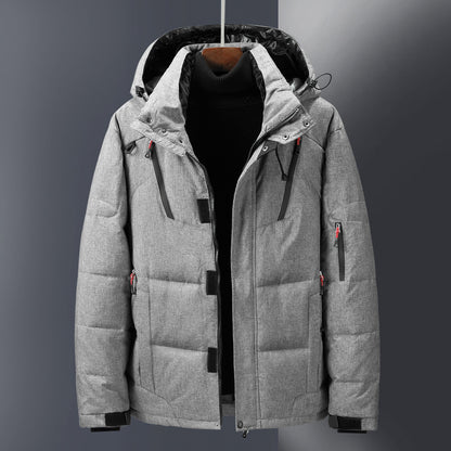 Avora Lyon | Veste d'hiver solide pour homme