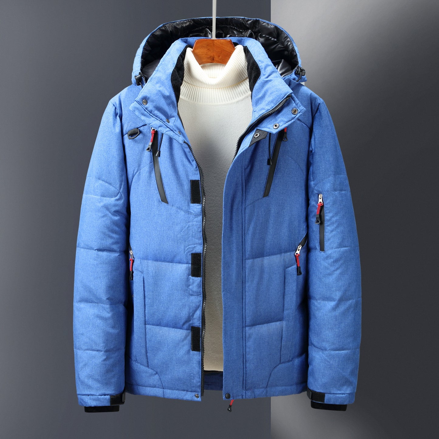 Avora Lyon | Veste d'hiver solide pour homme