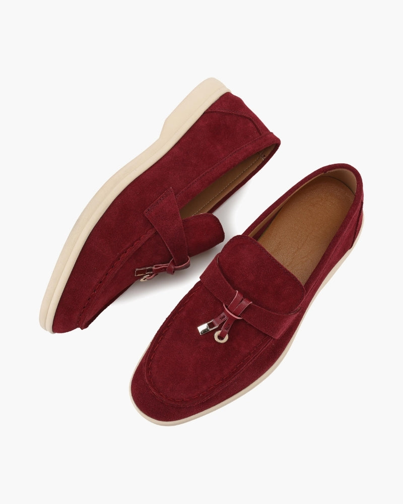Avora Lyon | Mocassins en daim