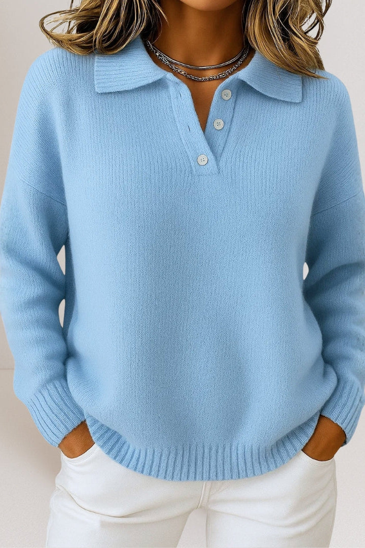 Avora Lyon | Pull doux avec col