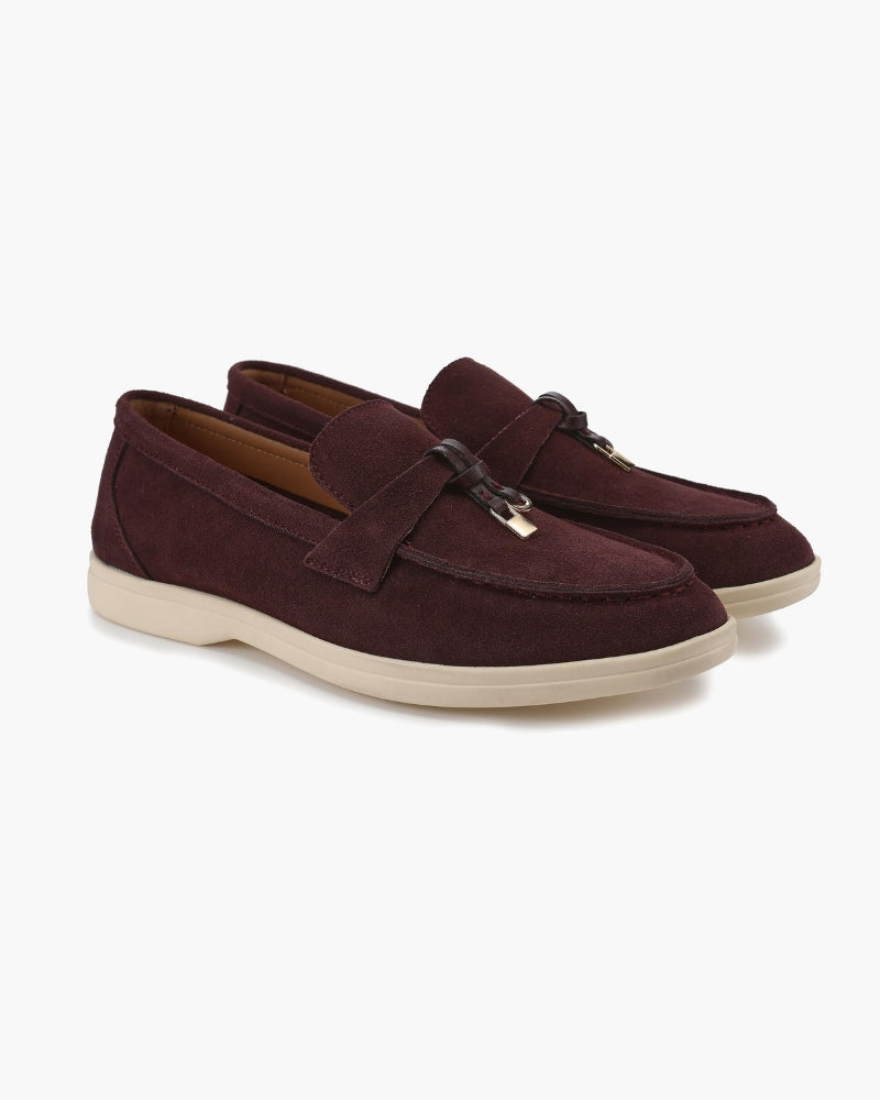 Avora Lyon | Mocassins en daim