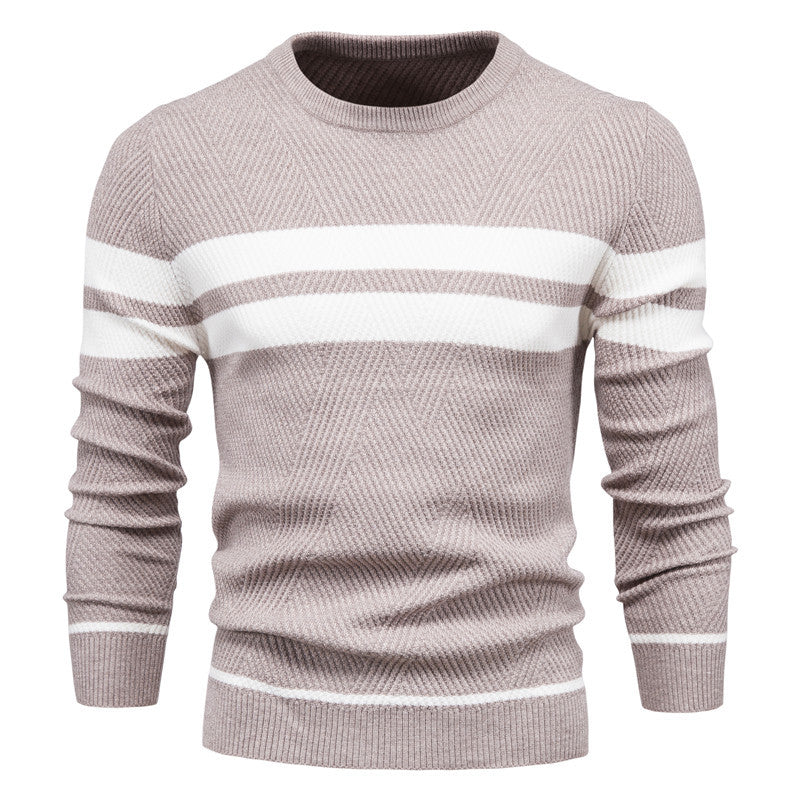Avora Lyon | Pull rayé décontracté pour hommes