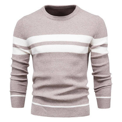 Avora Lyon | Pull rayé décontracté pour hommes
