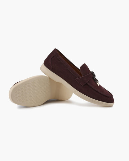 Avora Lyon | Mocassins en daim