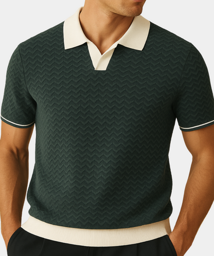 Avora Lyon | Polo shirt en tissu riccio de
