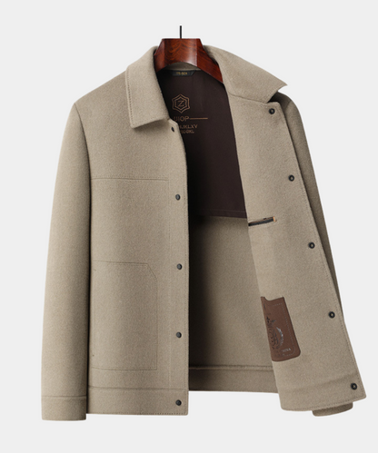 Avora Lyon | Manteau en laine d'automne