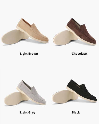 Avora Lyon | Mocassins en cuir suede