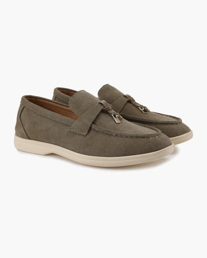 Avora Lyon | Mocassins en daim