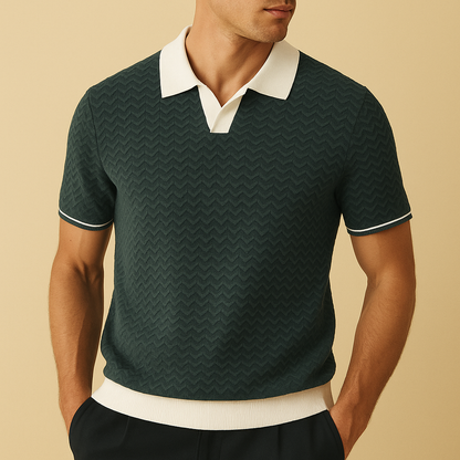 Avora Lyon | Polo shirt en tissu riccio de