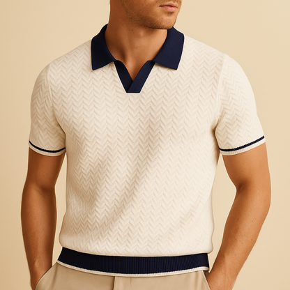 Avora Lyon | Polo shirt en tissu riccio de
