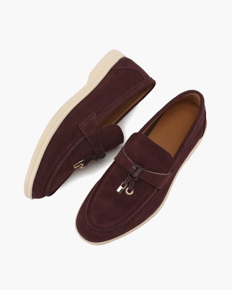 Avora Lyon | Mocassins en daim