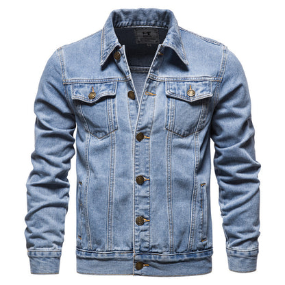 Avora Lyon | Veste en jean homme coupe slim décontractée