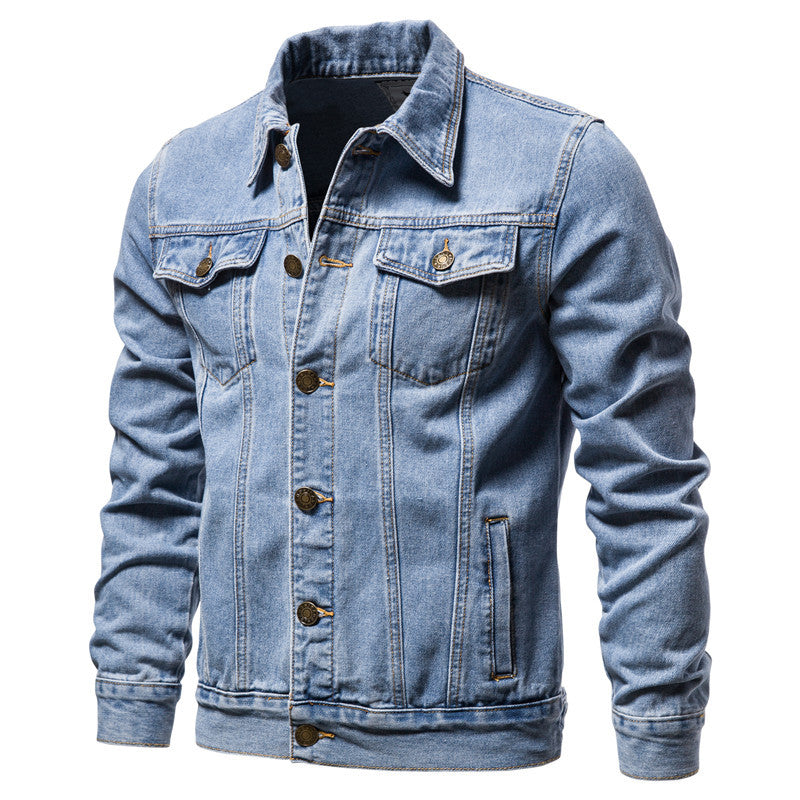 Avora Lyon | Veste en jean homme coupe slim décontractée