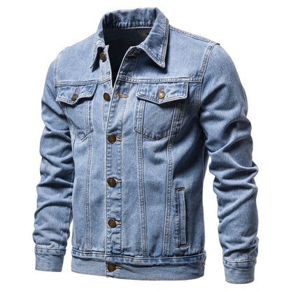 Avora Lyon | Veste en jean homme coupe slim décontractée