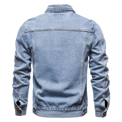 Avora Lyon | Veste en jean homme coupe slim décontractée
