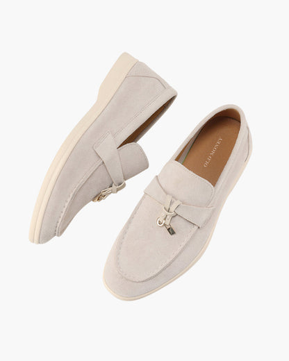 Avora Lyon | Mocassins en daim