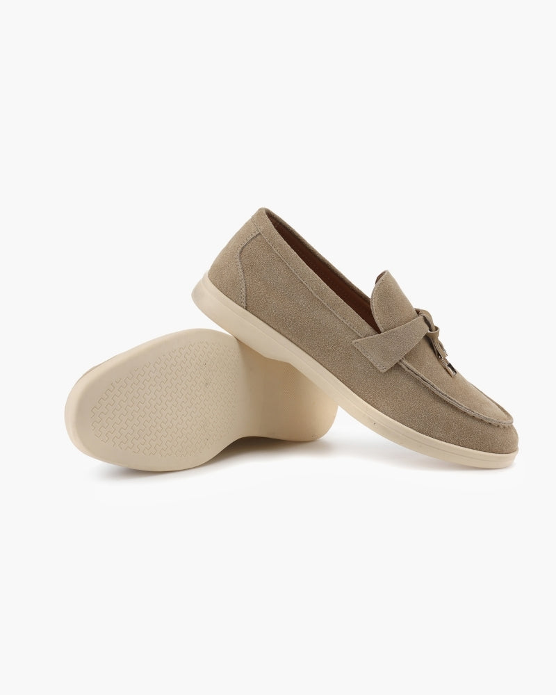 Avora Lyon | Mocassins en daim