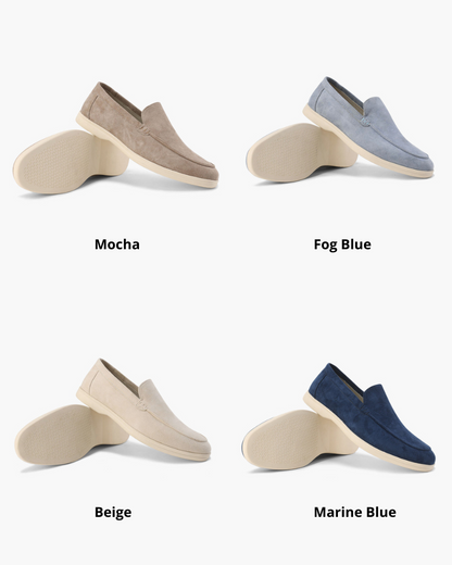 Avora Lyon | Mocassins en cuir suede