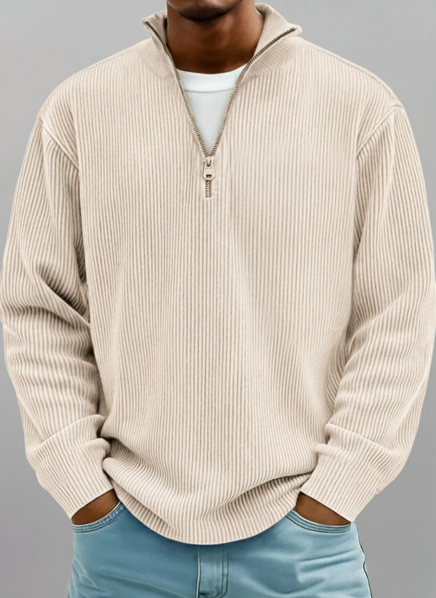 Avora Lyon | Pull zippé élégance confort