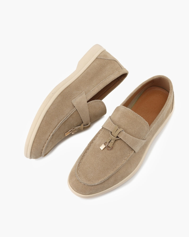 Avora Lyon | Mocassins en daim
