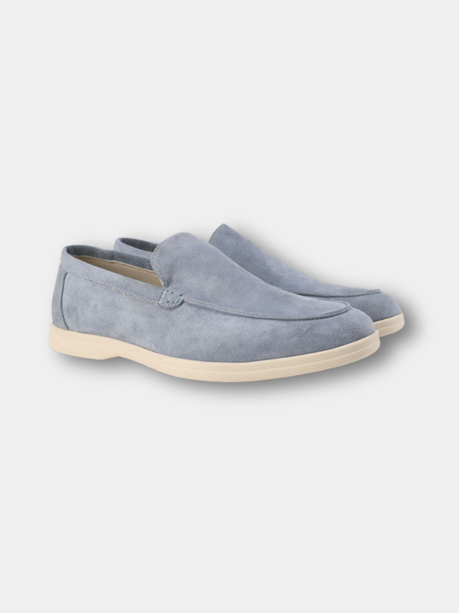 Avora Lyon | Mocassins en cuir suede