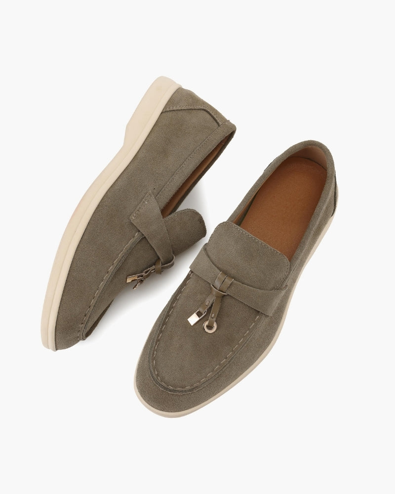 Avora Lyon | Mocassins en daim