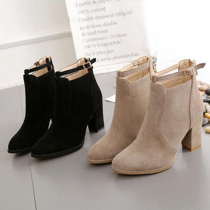 Avora Lyon | Bottines en daim