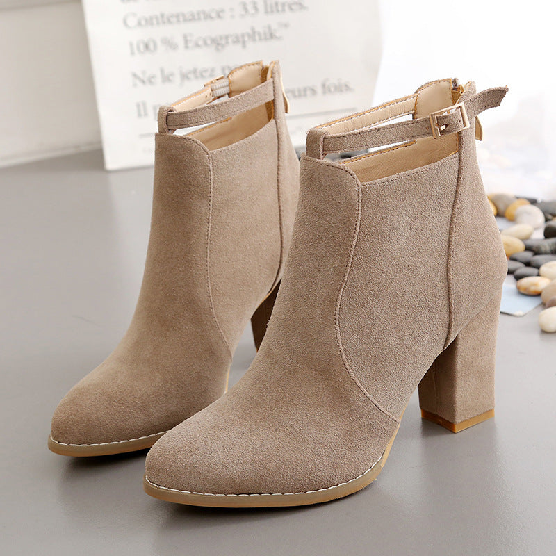 Avora Lyon | Bottines en daim