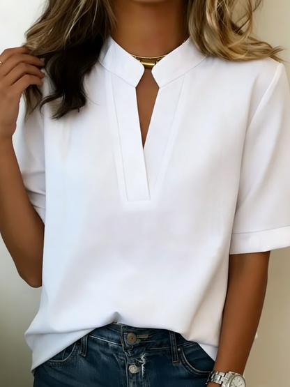 Avora Lyon |  Blouse élégante au col raffiné