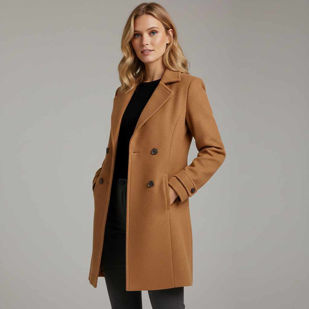 Avora Lyon | Manteau long élégant et intemporel