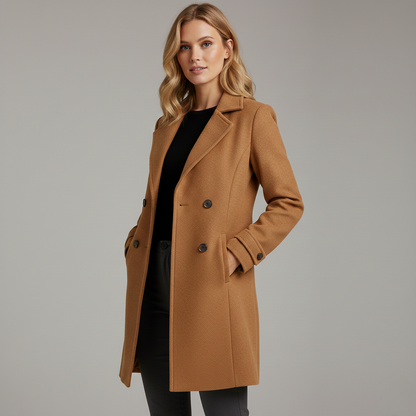 Avora Lyon | Manteau long élégant et intemporel