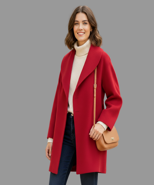 Avora Lyon | Manteau femme à coupe décontractée et élégante