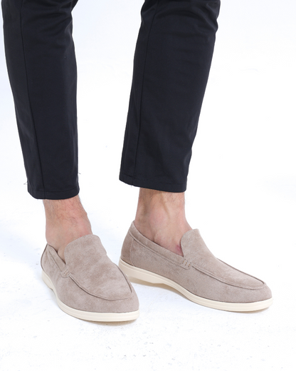 Avora Lyon | Mocassins en cuir suede