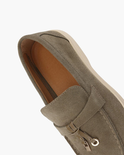 Avora Lyon | Mocassins en daim
