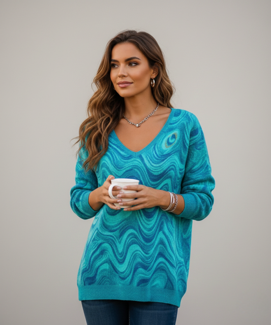 Avora Lyon | Pull Décontracté À Dégradé