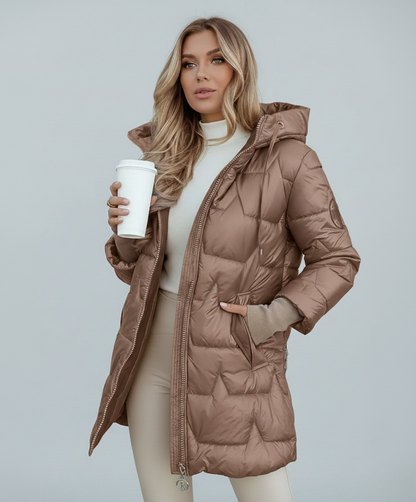 Avora Lyon | Manteau d’hiver élégant contre le froid, avec style