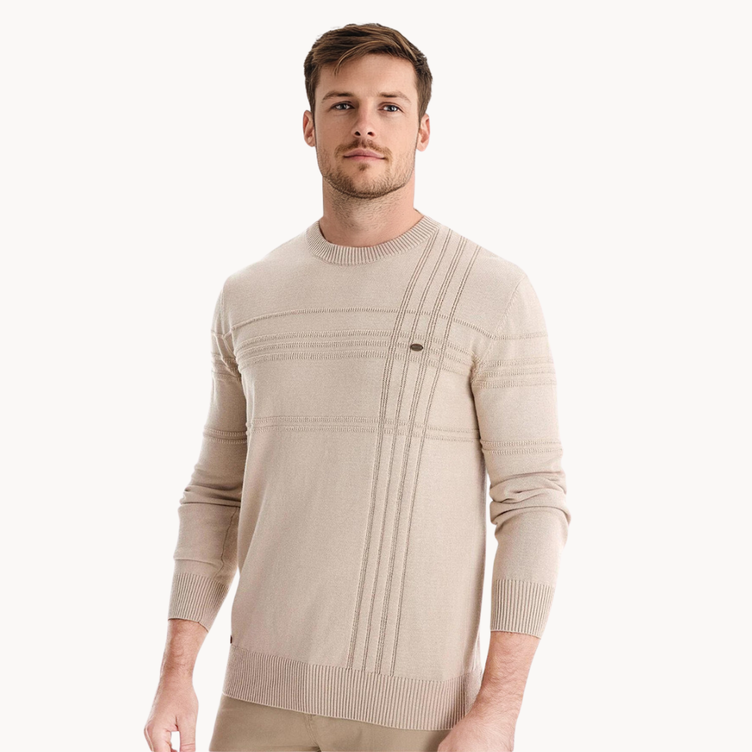 Avora Lyon | Pull Rayé Pour Homme