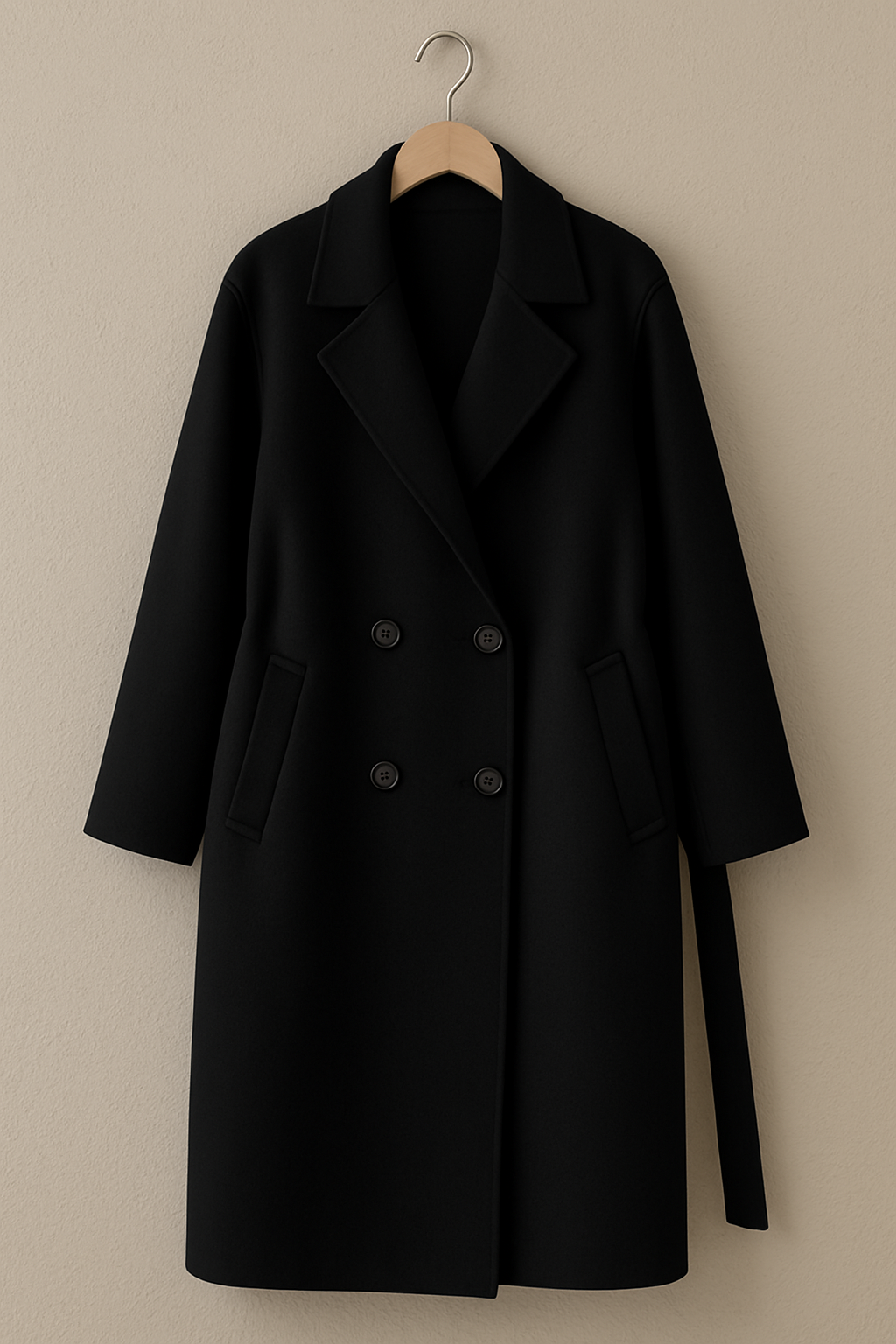 Avora Lyon | Manteau élégant en mélange de laine chaude