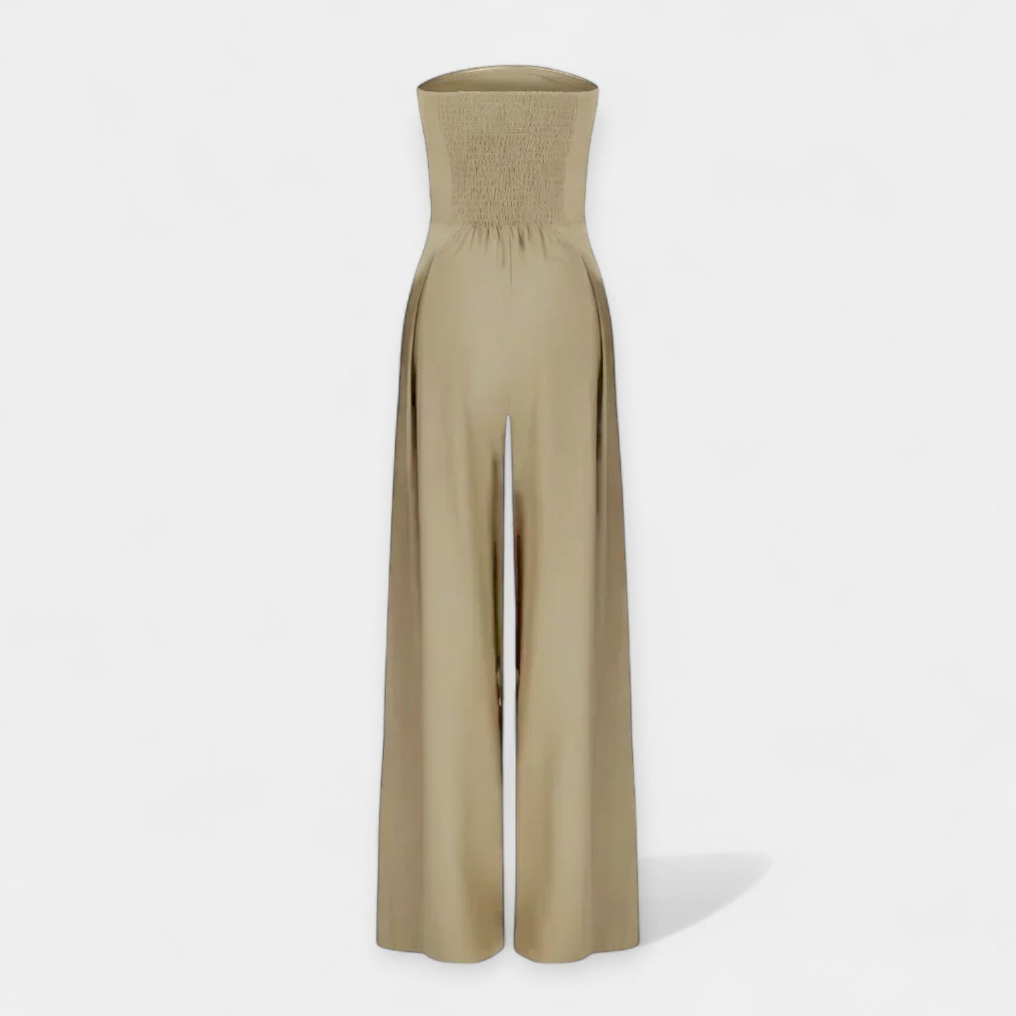 Avora Lyon | Strapless Bustier Jumpsuit
