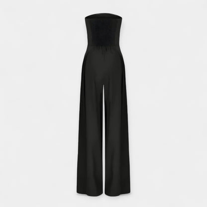 Avora Lyon | Strapless Bustier Jumpsuit