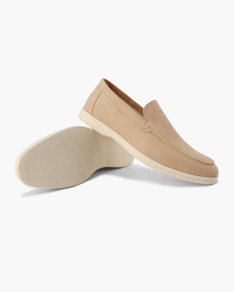 Avora Lyon | Mocassins en cuir suede