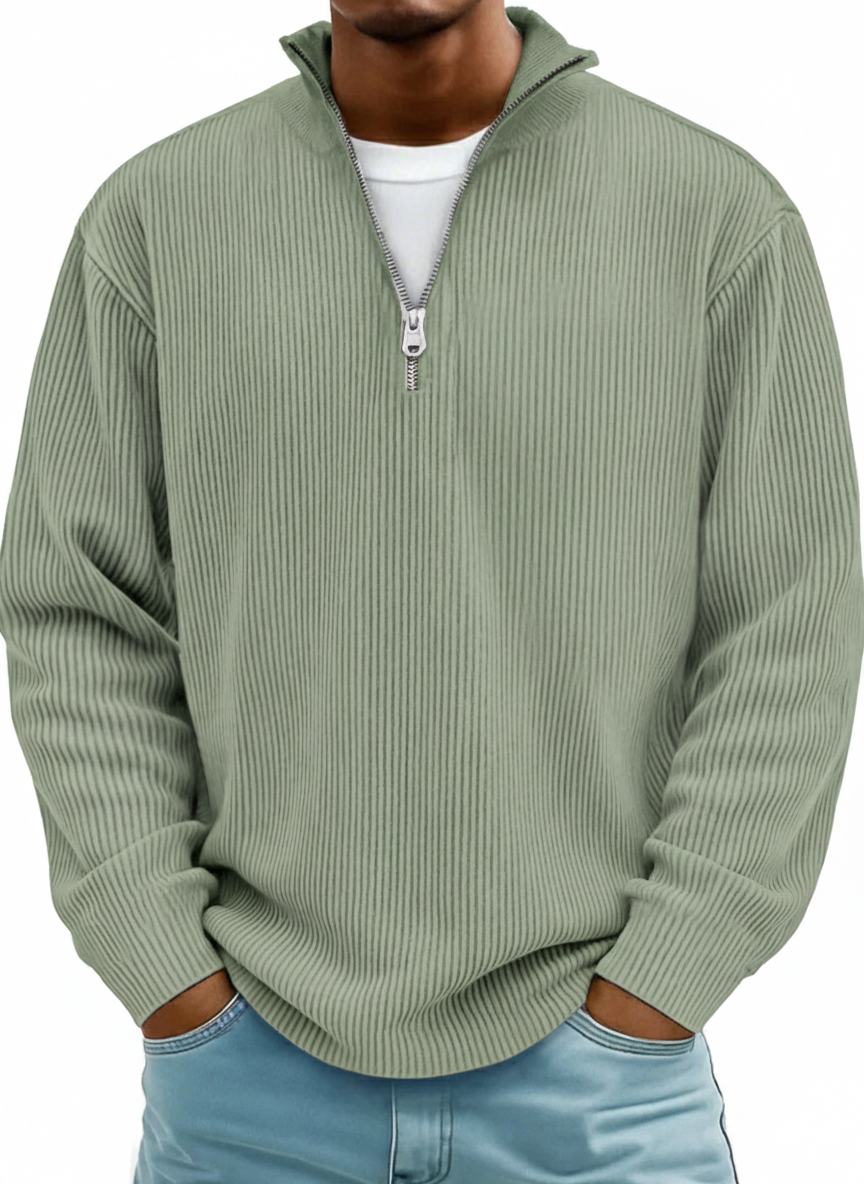 Avora Lyon | Pull zippé élégance confort