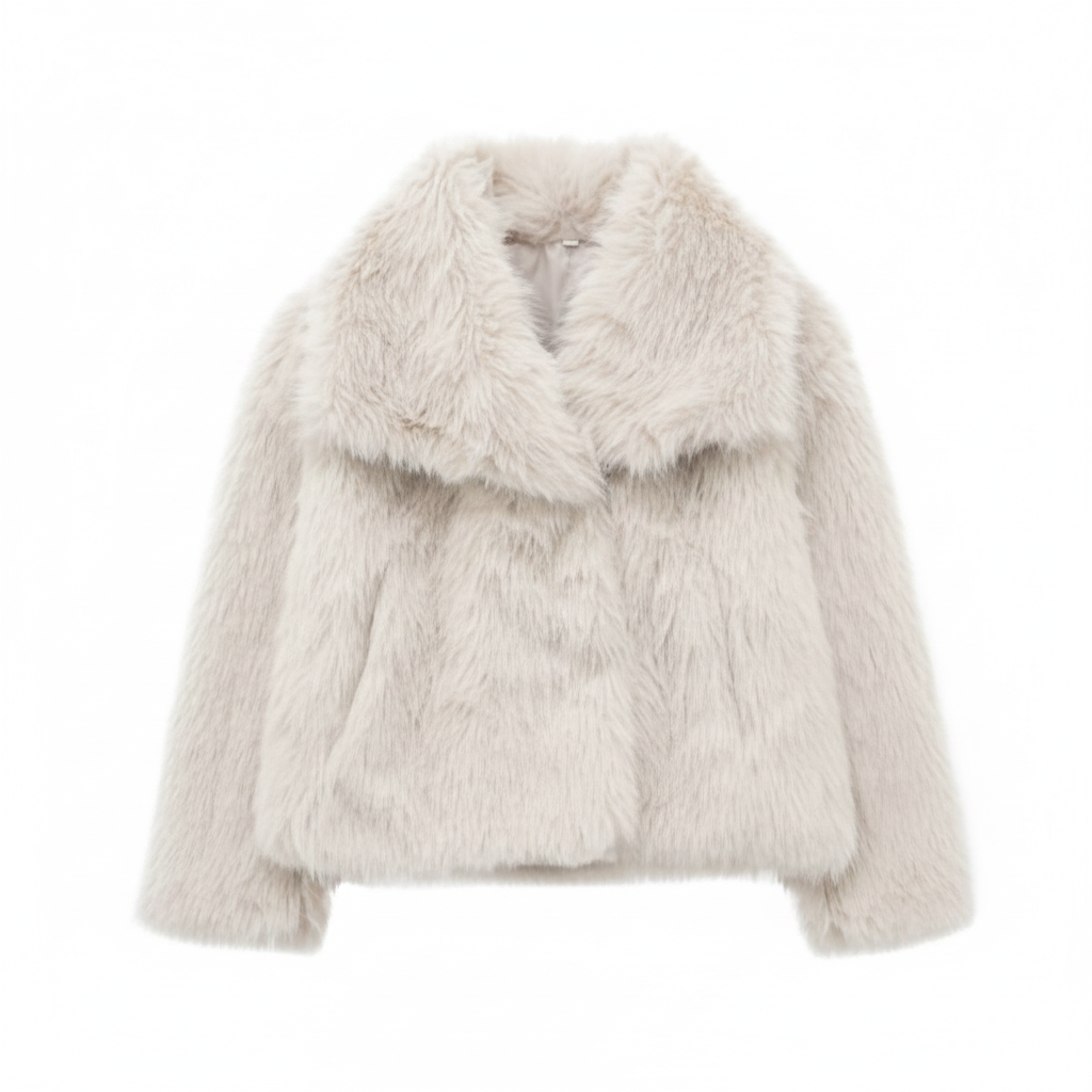 Avora Lyon | Manteau en peluche d'hive