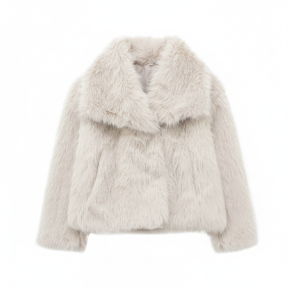 Avora Lyon | Manteau en peluche d'hive